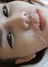 Skinny 18 year old Thai ladyboy with small tits gives a hot blowjob to white tourist
