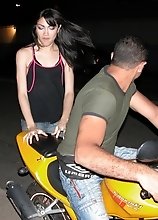 Miss T-World 2017 Sandy Lopez Gets Picked Up, Fucked and Sucked and She Loves It